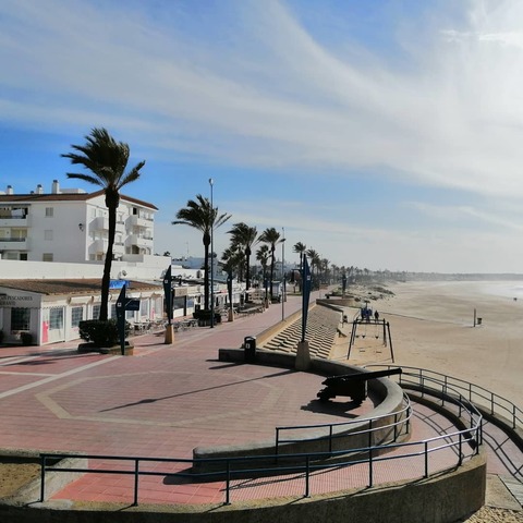 Stranden in de omgeving van Chiclana