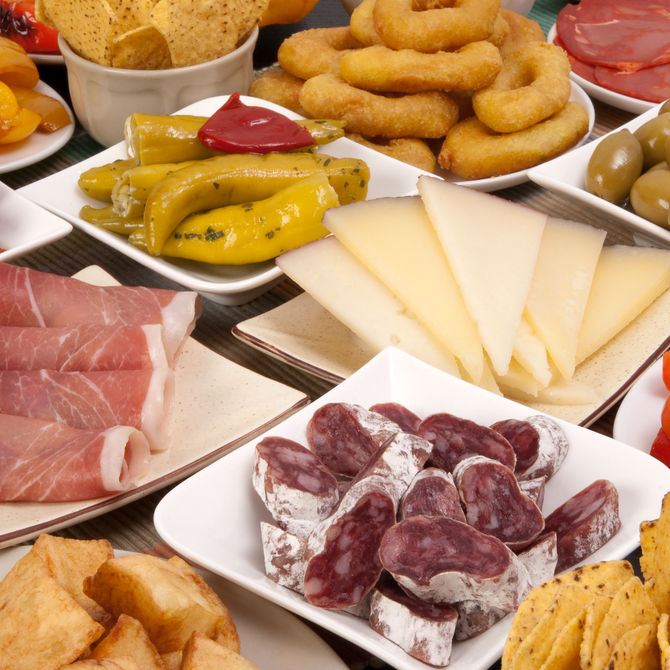 Tapas eten in Andalusië